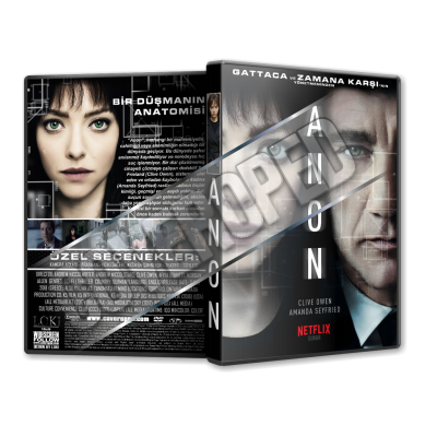 Anon 2018 Türkçe Dvd Cover Tasarımı